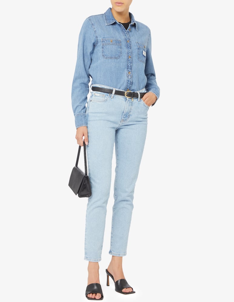 Guess Jeans Camicia in denim regolare GJ - immagine 2 Guess Jeans Camicia in denim regolare GJ - immagine 2