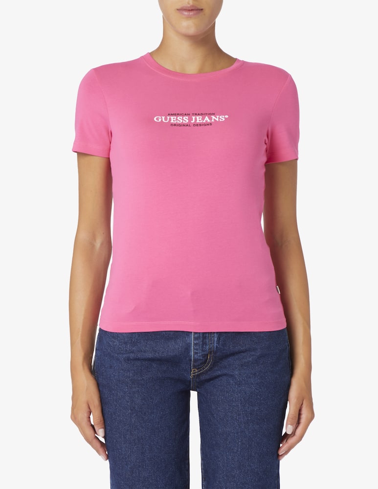 Guess Jeans T-shirt americana slim GJ - immagine 1 Guess Jeans T-shirt americana slim GJ - immagine 1
