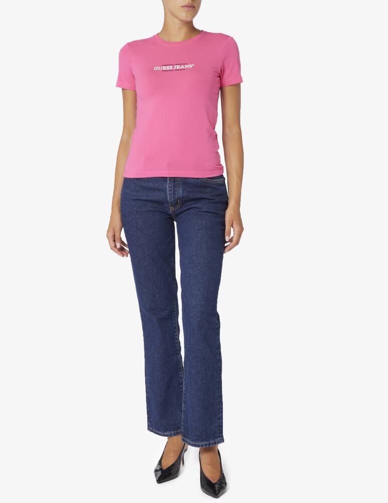 Guess Jeans T-shirt americana slim GJ - immagine 2 Guess Jeans T-shirt americana slim GJ - immagine 2