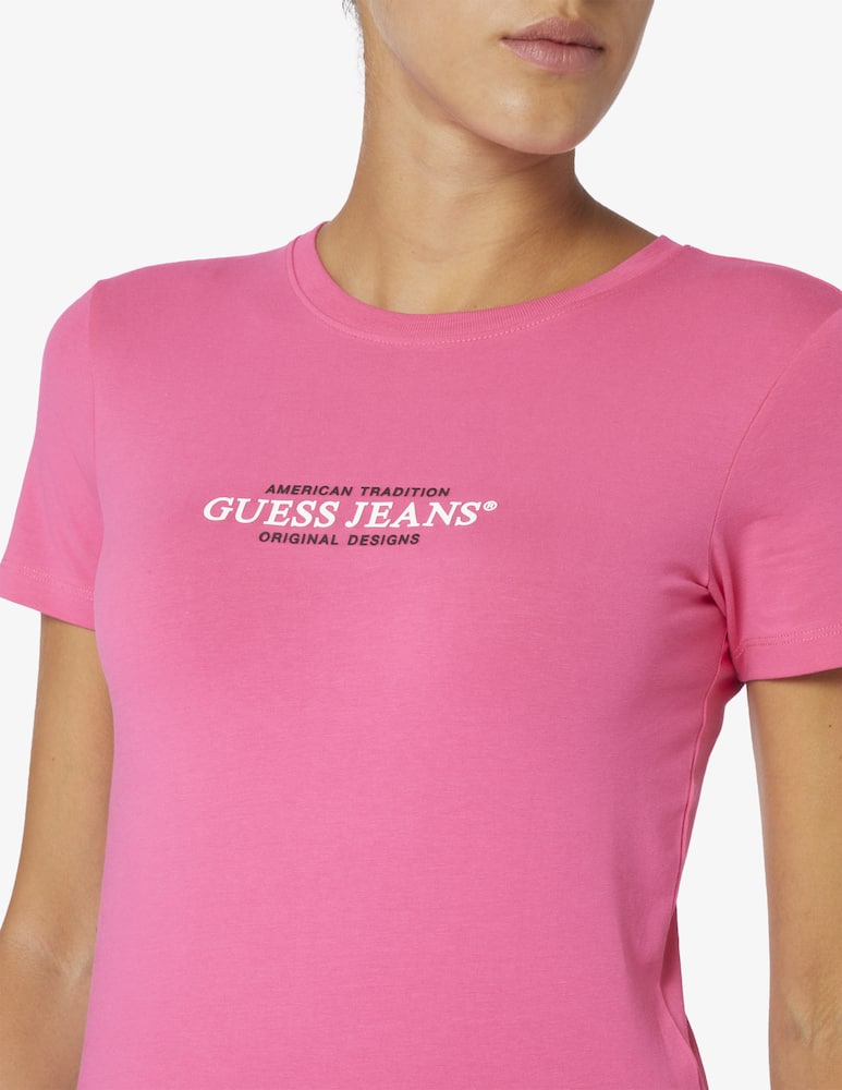 Guess Jeans T-shirt americana slim GJ - immagine 4 Guess Jeans T-shirt americana slim GJ - immagine 4
