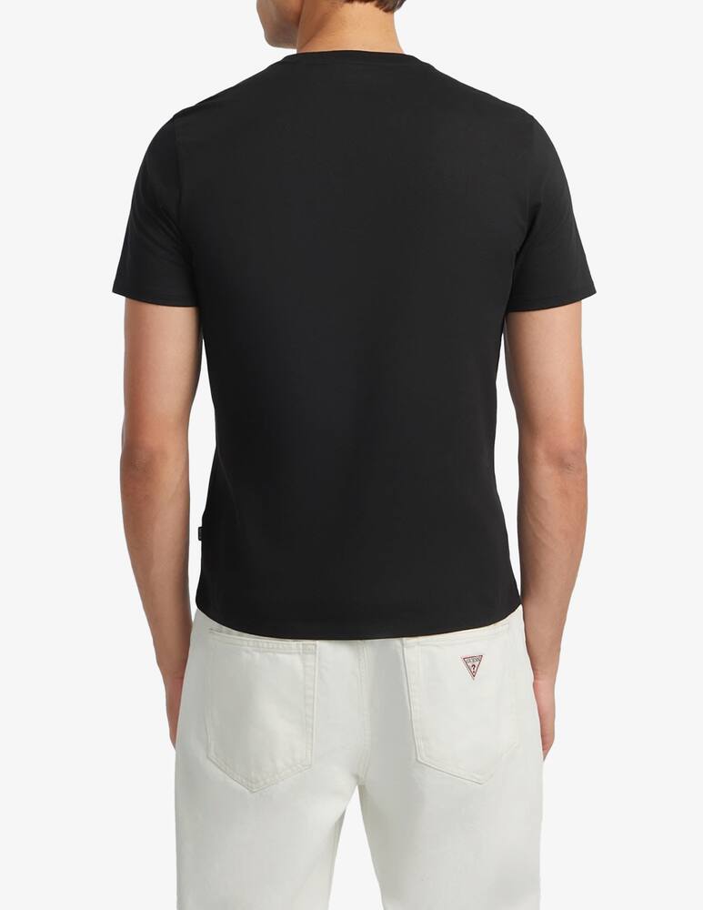 rinascente Guess Jeans Logo embroidered t-shirt