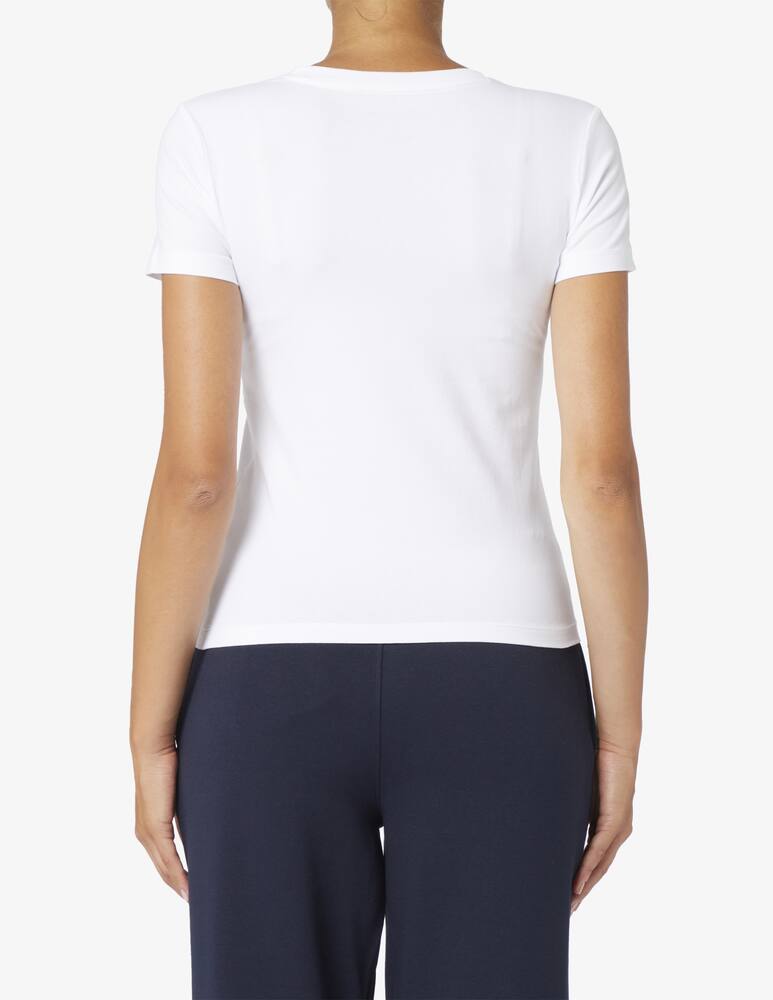 rinascente Guess Jeans T-shirt slim con stampa logo GJ