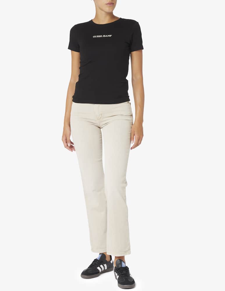 Guess Jeans T-shirt slim con stampa logo GJ - immagine 2 Guess Jeans T-shirt slim con stampa logo GJ - immagine 2