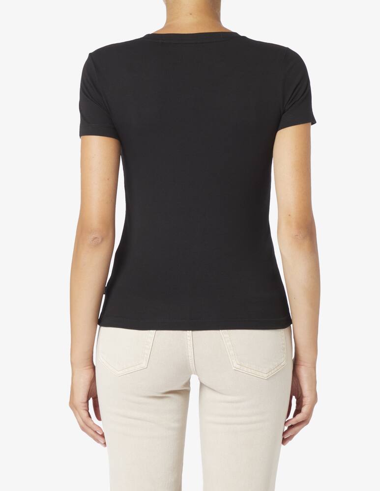 Guess Jeans T-shirt slim con stampa logo GJ - immagine 3 Guess Jeans T-shirt slim con stampa logo GJ - immagine 3