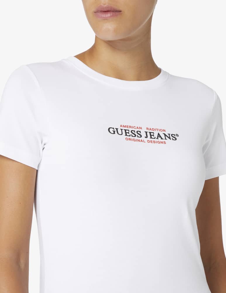 Guess Jeans T-shirt americana slim GJ - immagine 4 Guess Jeans T-shirt americana slim GJ - immagine 4