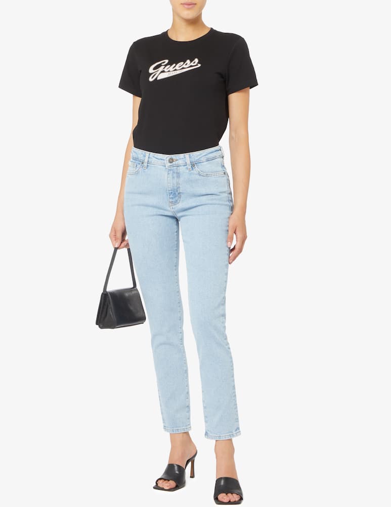 Guess Jeans T-shirt con scritta regolare GJ - immagine 2 Guess Jeans T-shirt con scritta regolare GJ - immagine 2