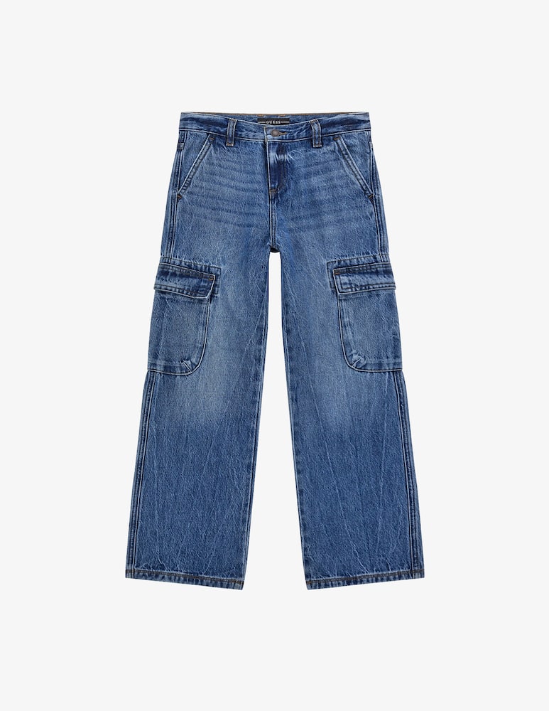 Guess Rigid denim cargo pants - picture 1 Guess Rigid denim cargo pants - picture 1
