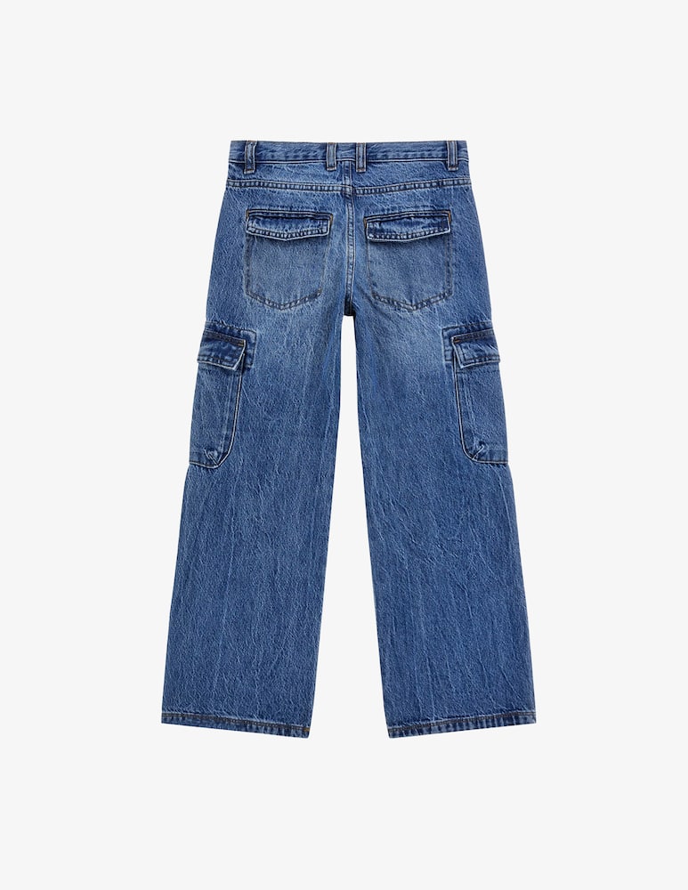 Guess Rigid denim cargo pants - picture 2 Guess Rigid denim cargo pants - picture 2