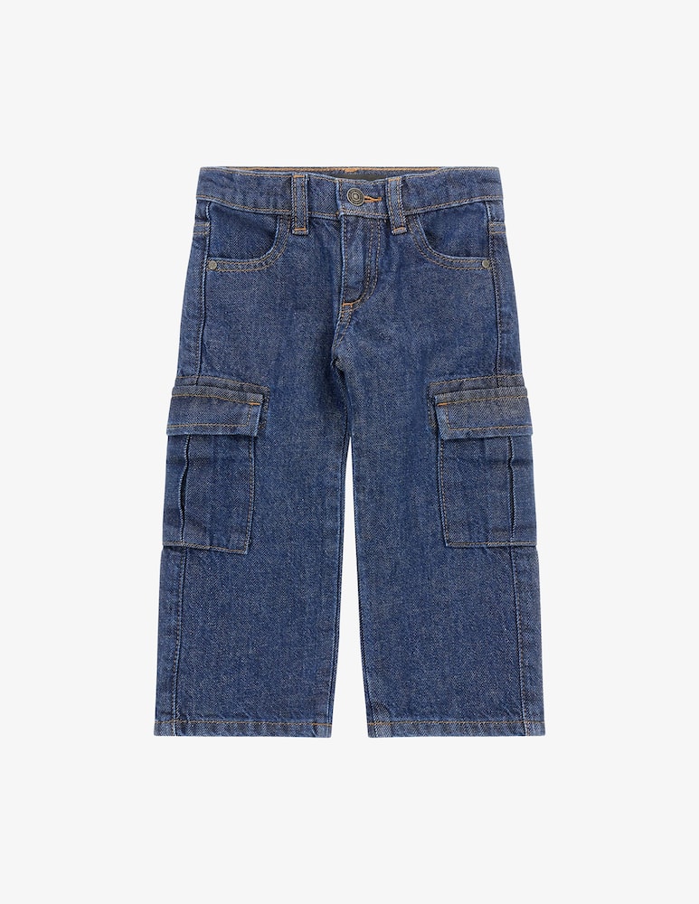 Guess Pantaloni cargo rigidi in denim - immagine 1 Guess Pantaloni cargo rigidi in denim - immagine 1