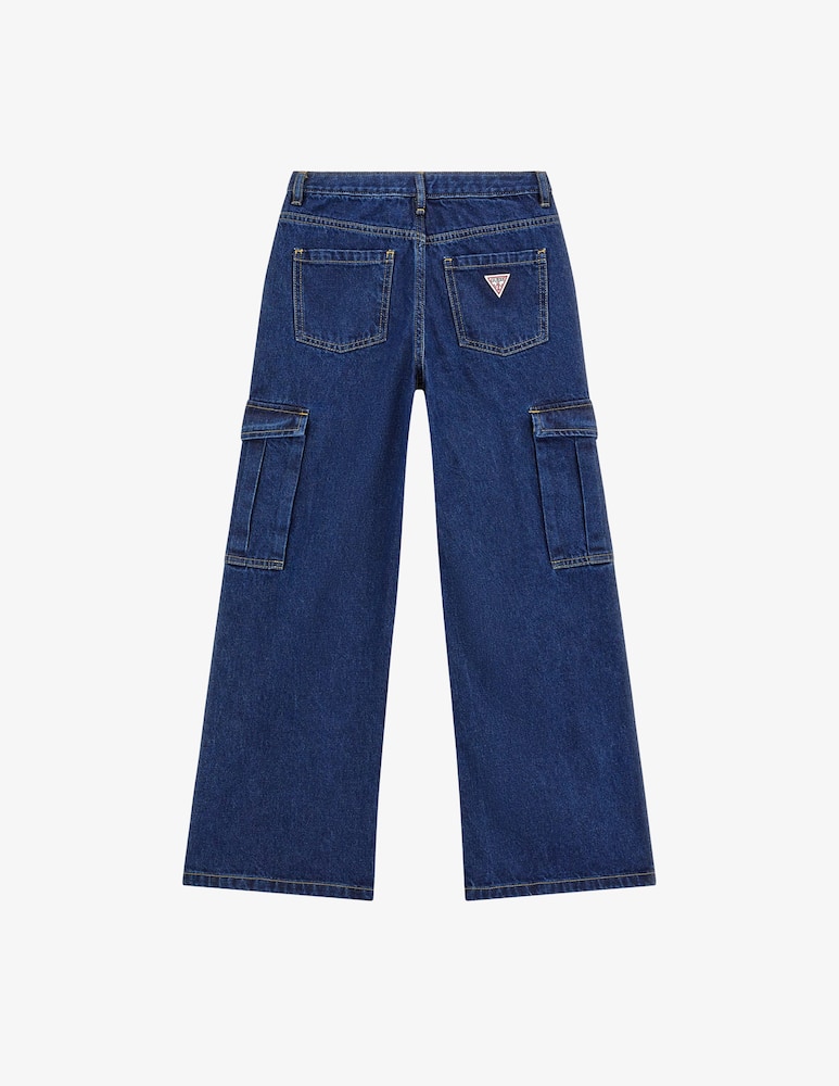 Guess Pantaloni cargo in denim - immagine 2 Guess Pantaloni cargo in denim - immagine 2