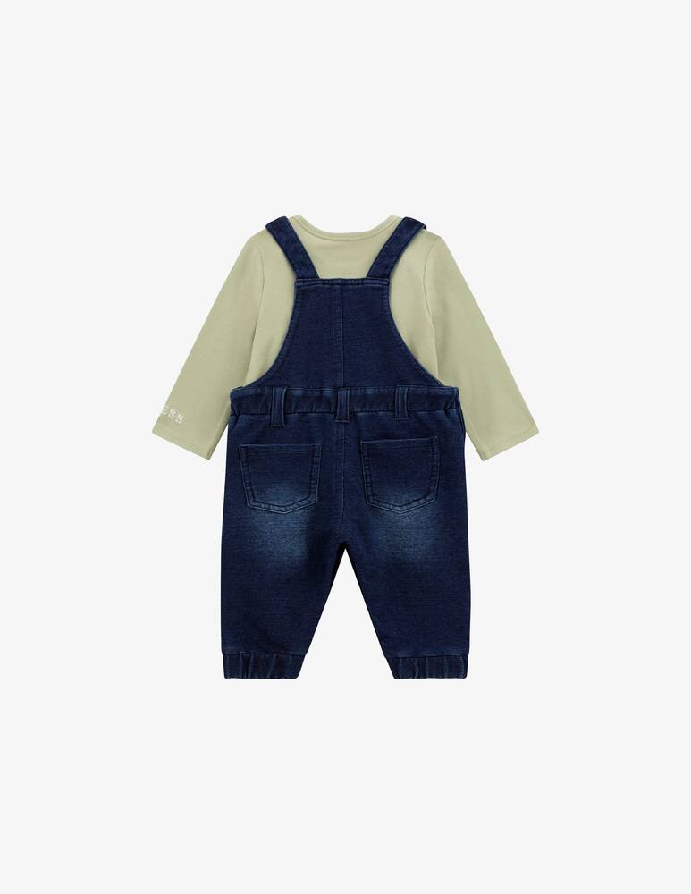 rinascente Guess Set body e salopette di jeans