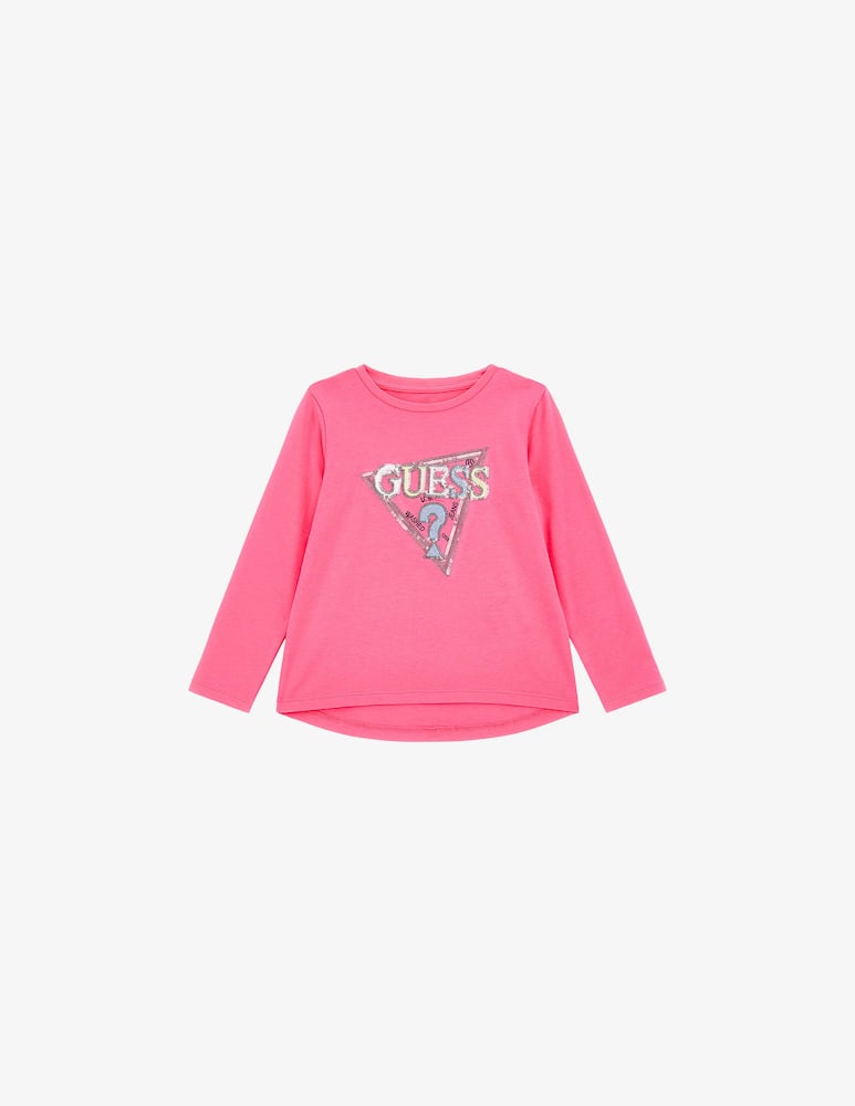 Guess Maglietta a maniche lunghe con logo - immagine 1 Guess Maglietta a maniche lunghe con logo - immagine 1