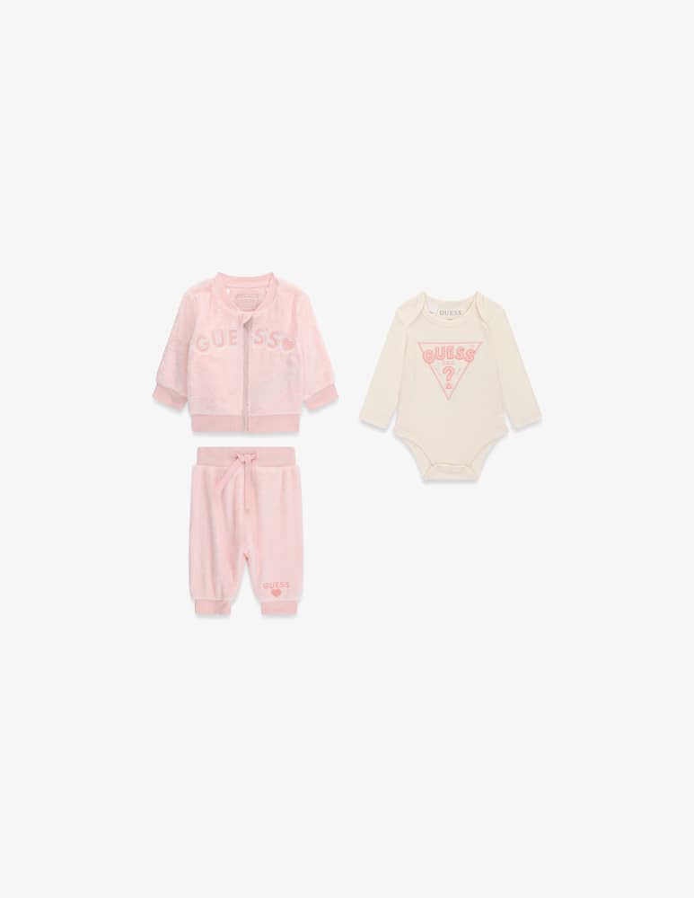 rinascente Guess faux fur set
