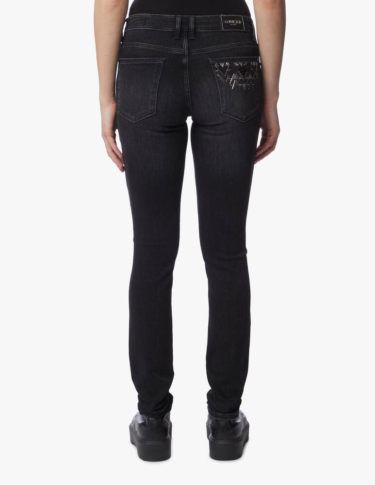 rinascente Guess Annette mid rise skinny jeans