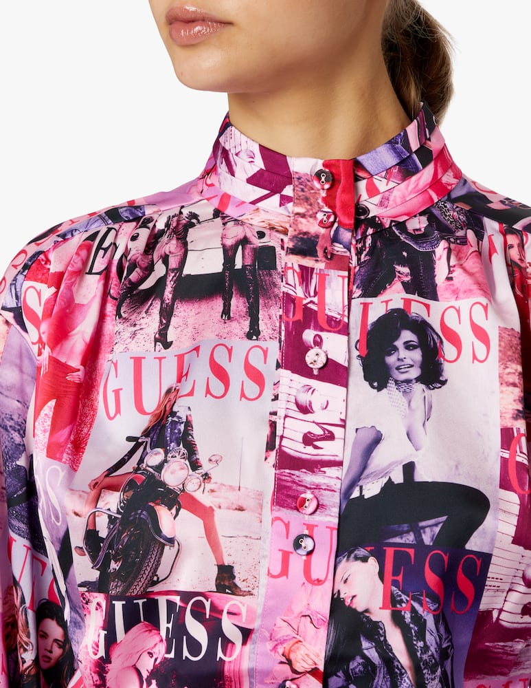 rinascente Guess Tuta corta con stampa magazine