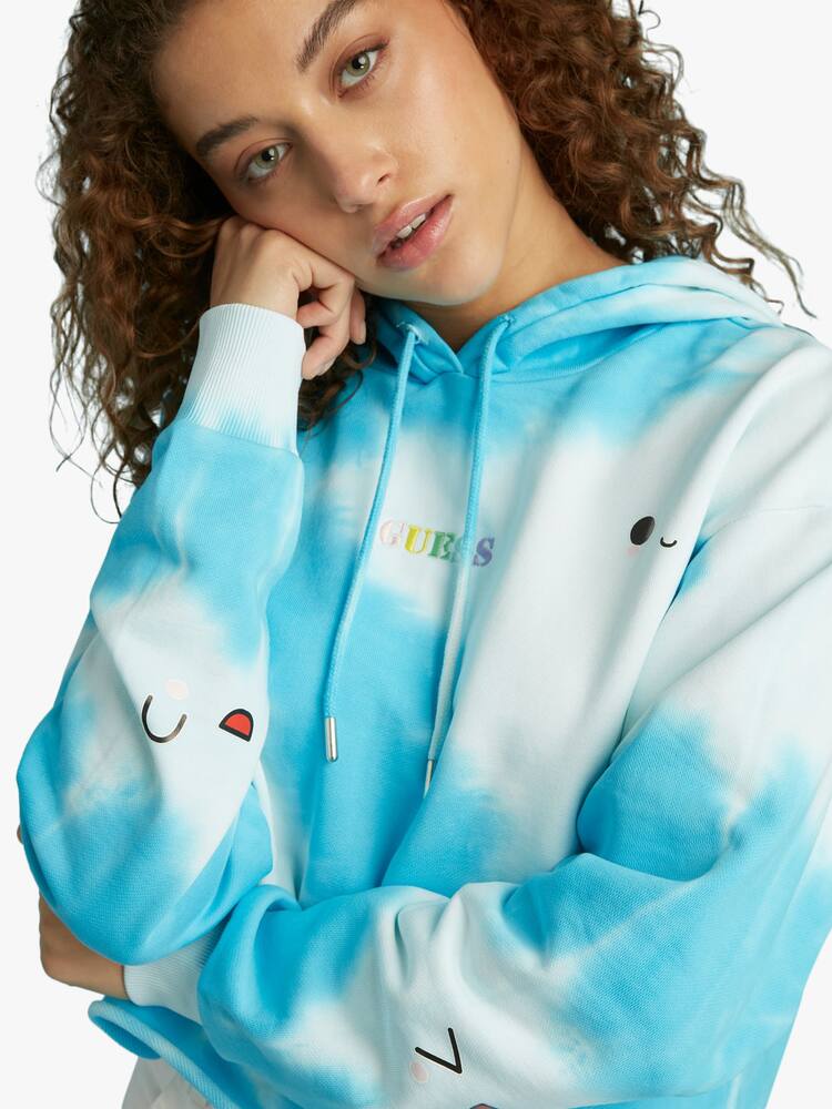 rinascente Guess Original Felpa con cappuccio in cotone Cloud