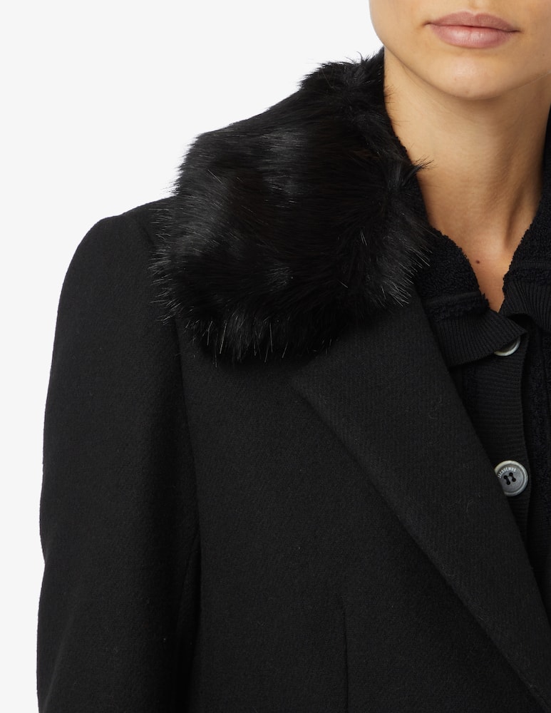 rinascente Guess Cappotto in misto lana - Nero