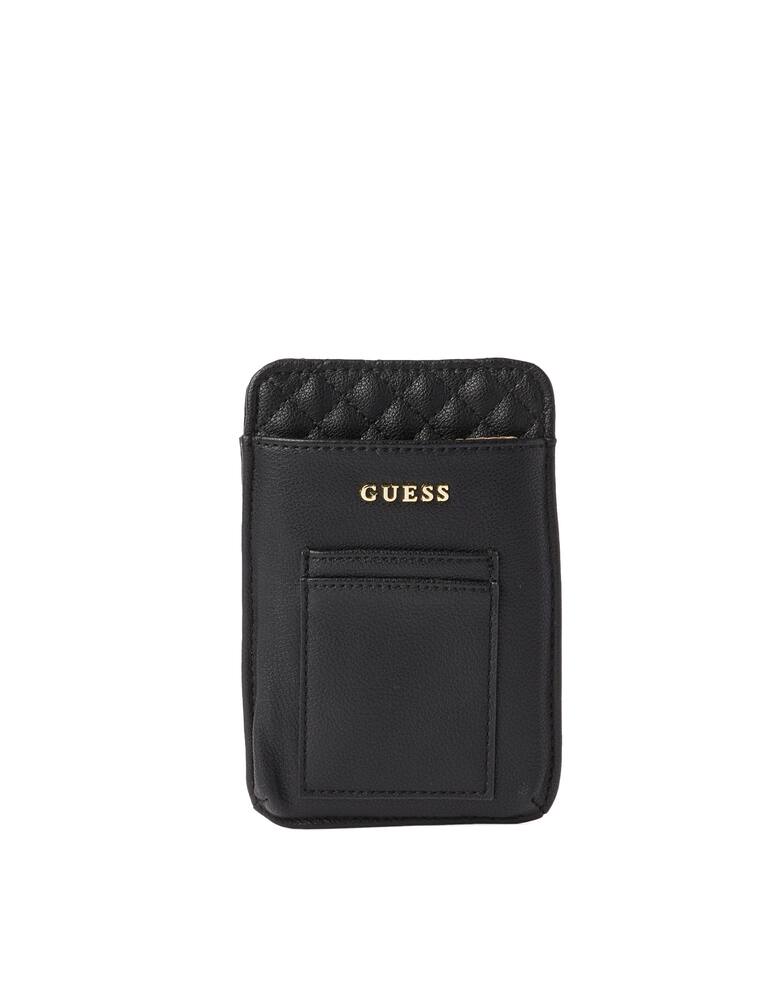 rinascente Guess Smartphone pouch with strap - Black
