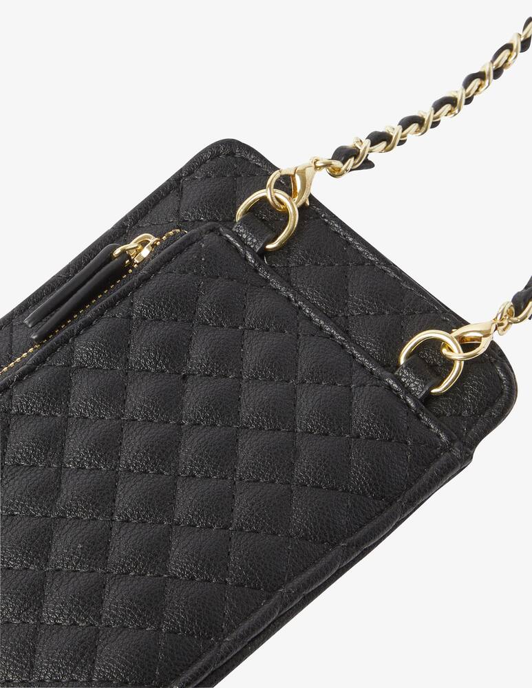 rinascente Guess Smartphone pouch with strap - Black