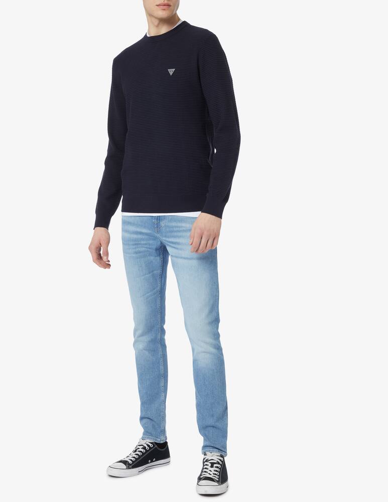 rinascente Guess Waffle cotton sweater 