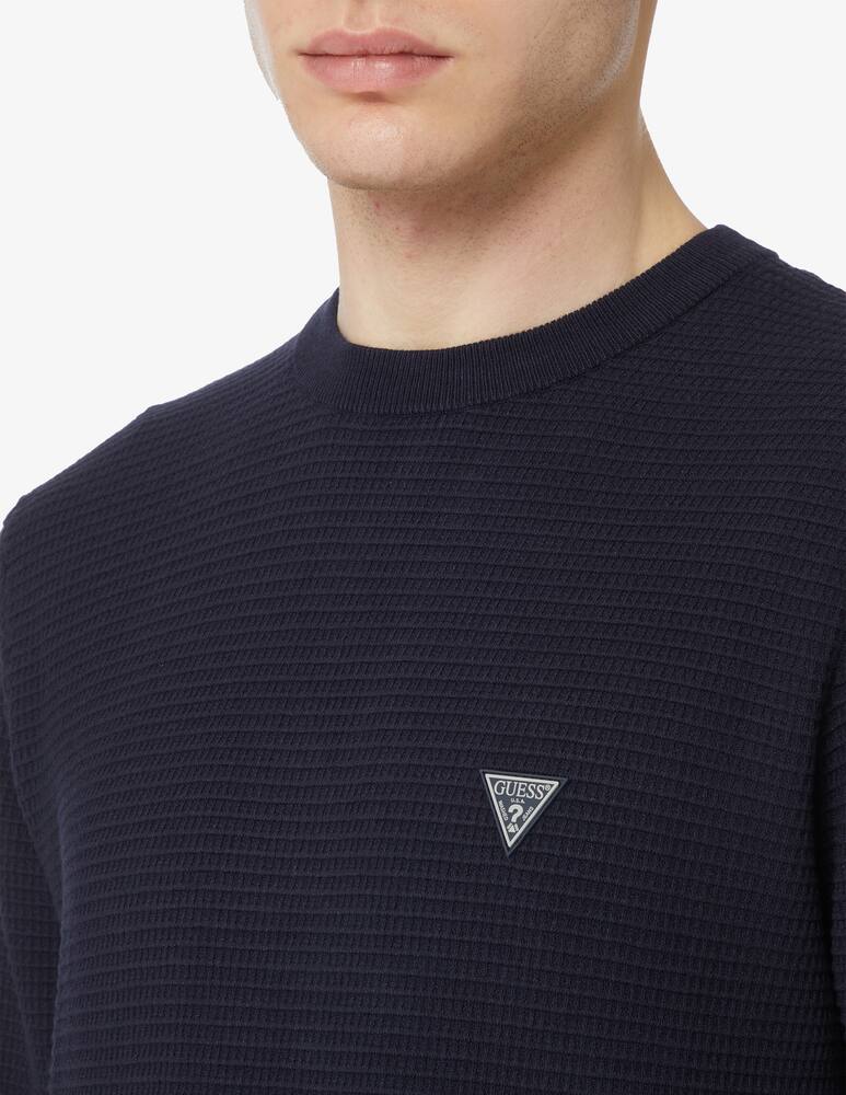 rinascente Guess Waffle cotton sweater 