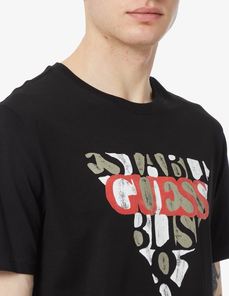 Guess Blurri cotton t-shirt - picture 4 Guess Blurri cotton t-shirt - picture 4