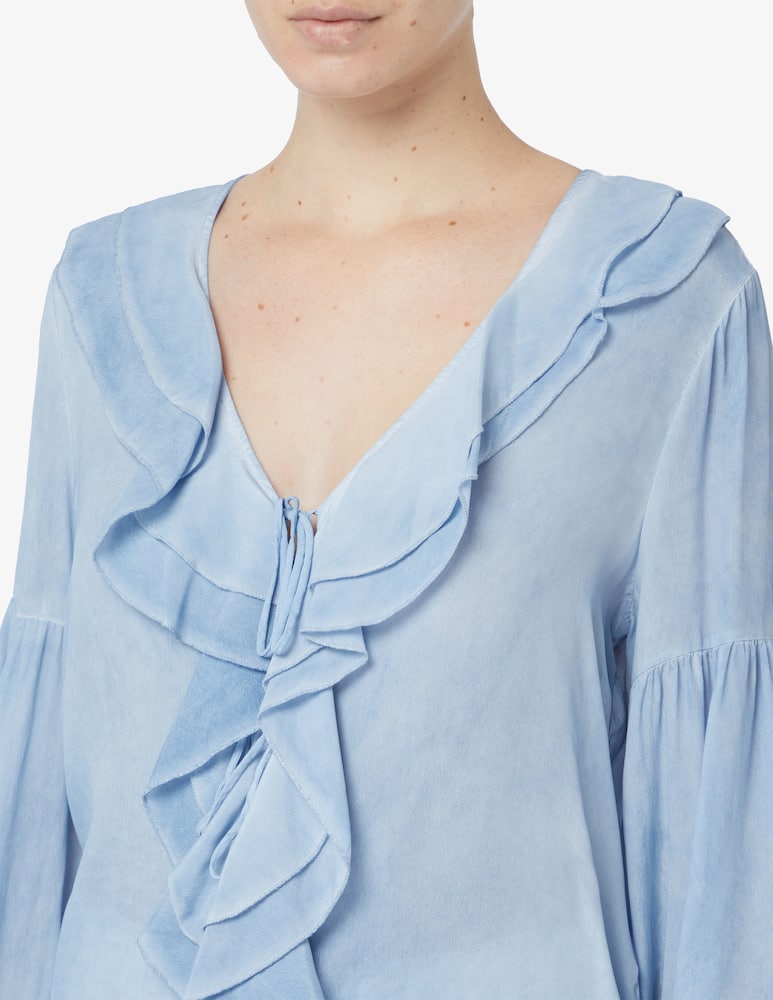 rinascente Guess Lara silk blend top