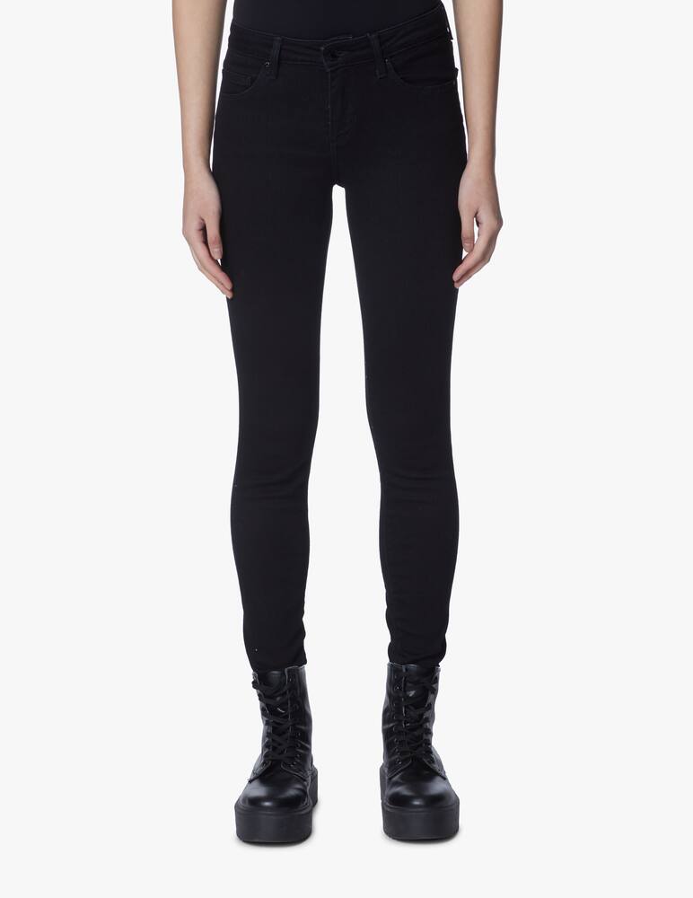 rinascente Guess Jeans skinny a vita alta Annette - nero