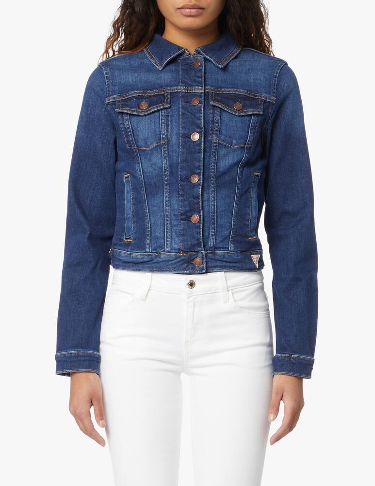 rinascente Guess Denim trucker jacket - blue