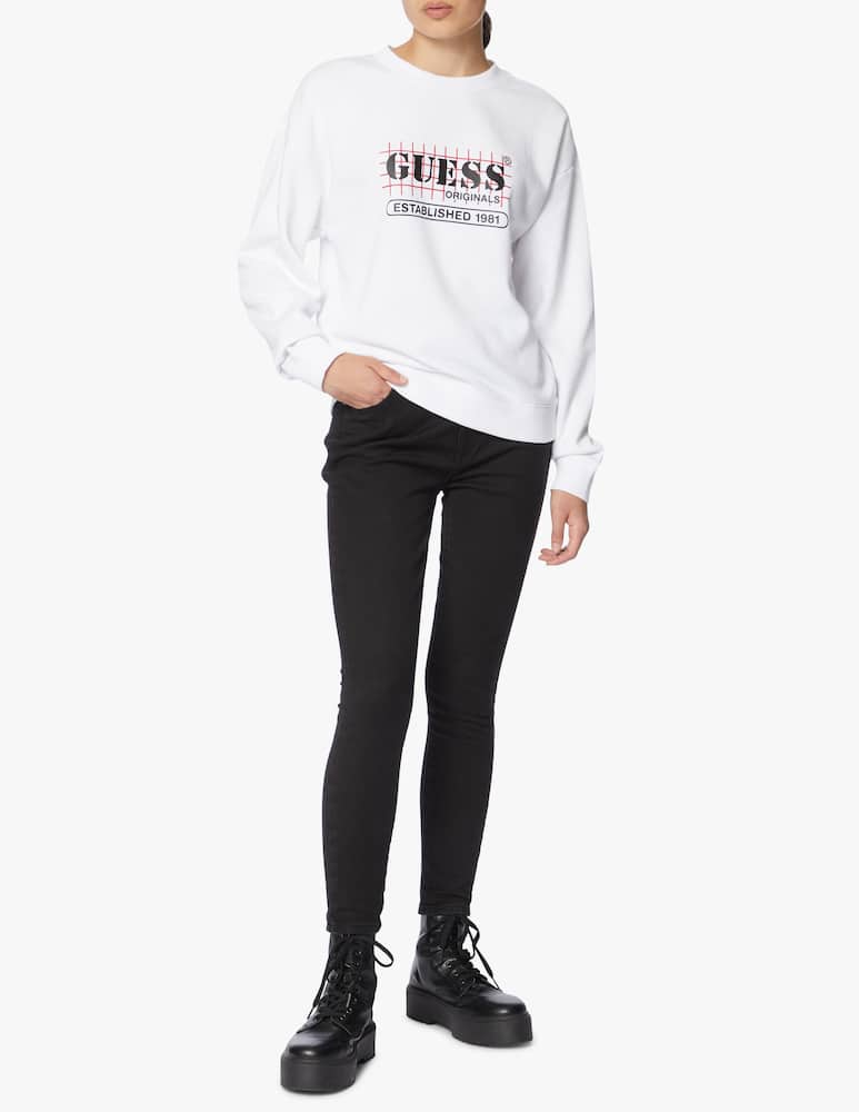 rinascente Guess Original Sweatshirt Go Grid