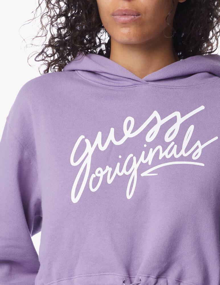 rinascente Guess Original Felpa crop con cappuccio Go Selena
