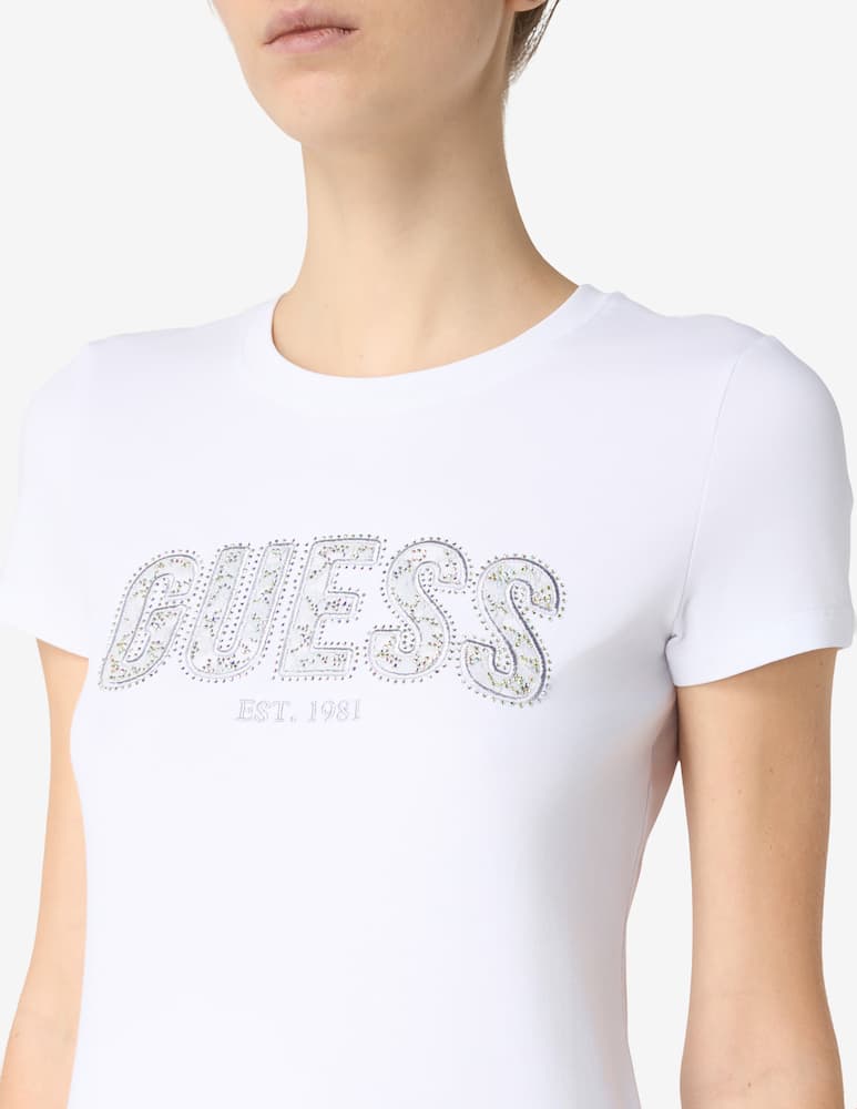 Guess Logo lace t-shirt - picture 4 Guess Logo lace t-shirt - picture 4