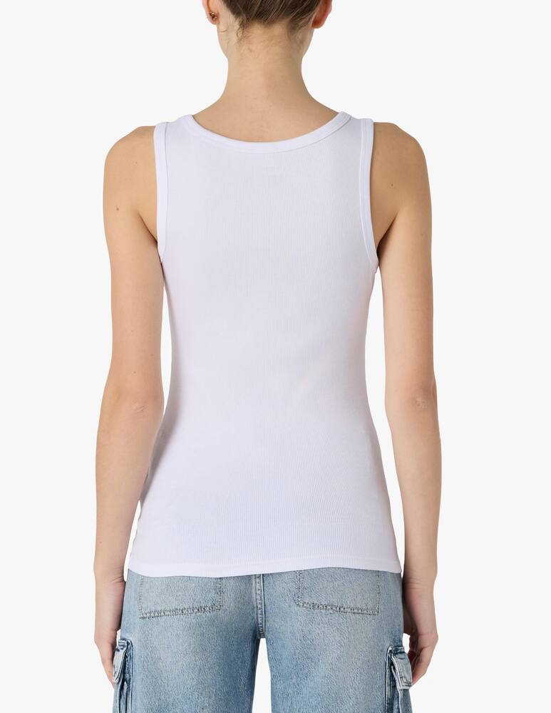 rinascente Guess Embellished logo tank top
