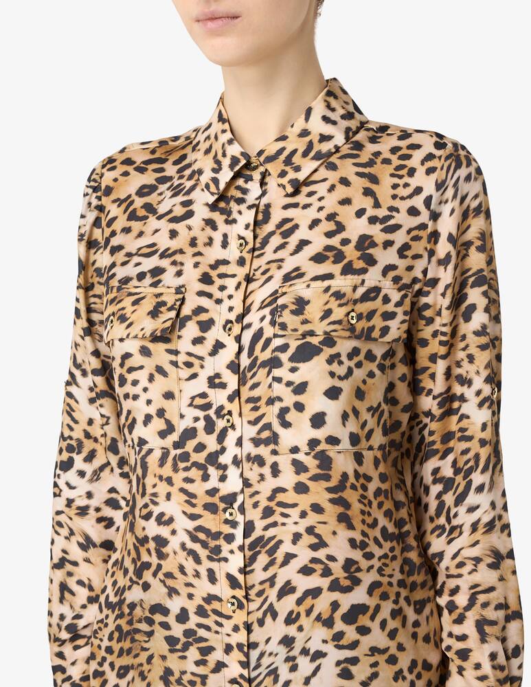 Guess Camicia leopardata Enora - immagine 4 Guess Camicia leopardata Enora - immagine 4