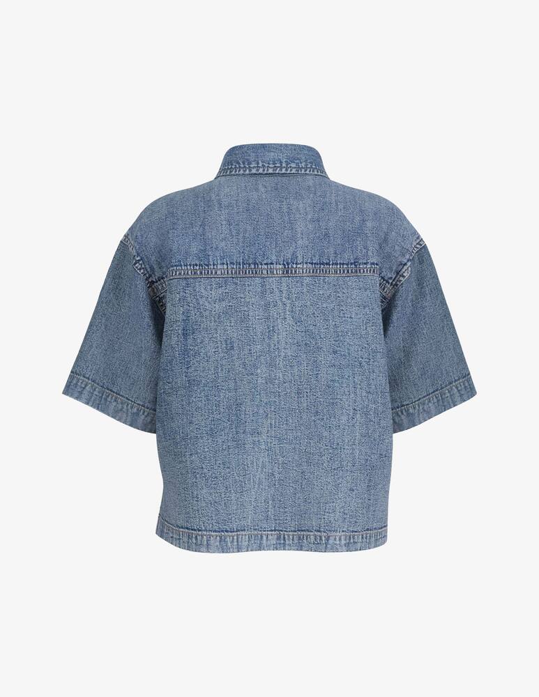 rinascente Guess Jeans Camicia denim a maniche corte