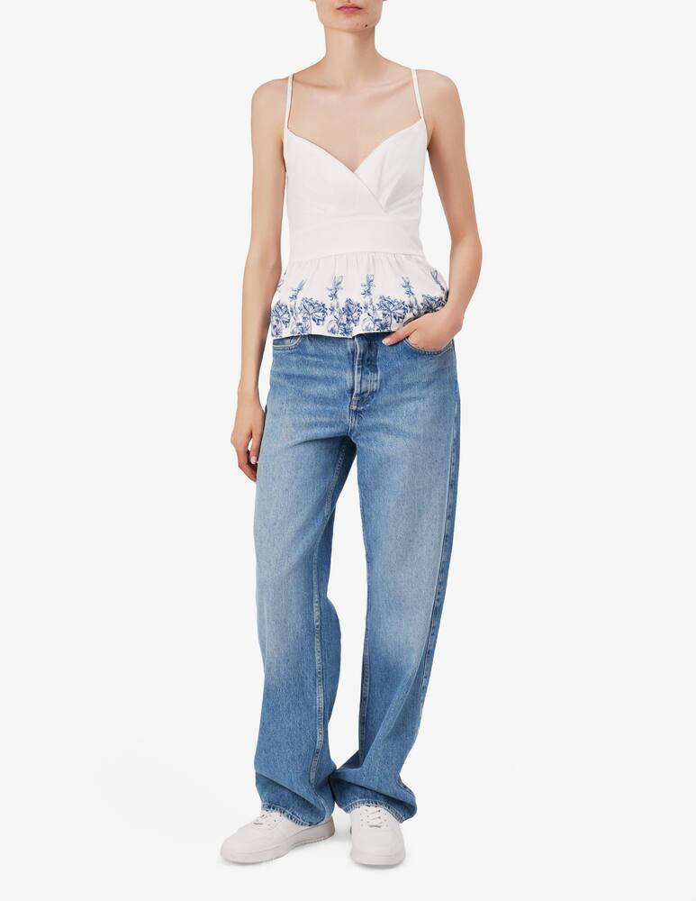 rinascente Guess Top ricamato Blanche