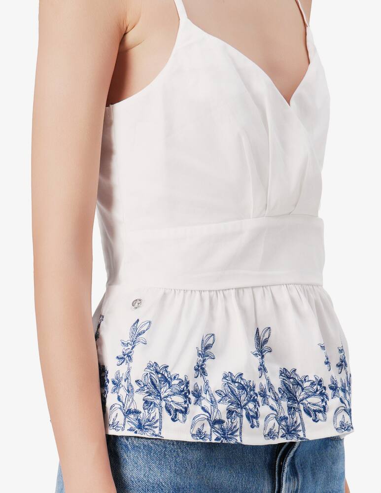 rinascente Guess Top ricamato Blanche
