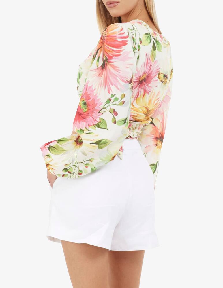 rinascente Guess Colette v neck floral top