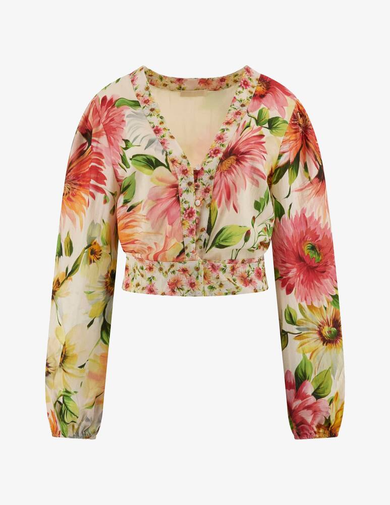 rinascente Guess Colette v neck floral top