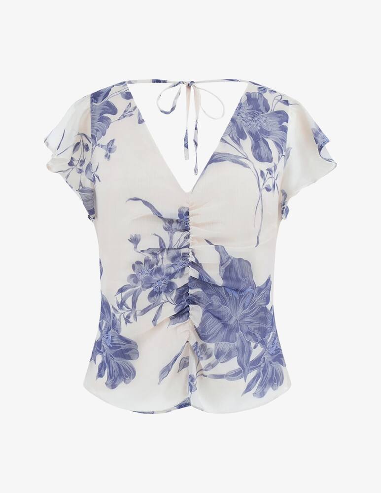 rinascente Guess Top in chiffon Melanie