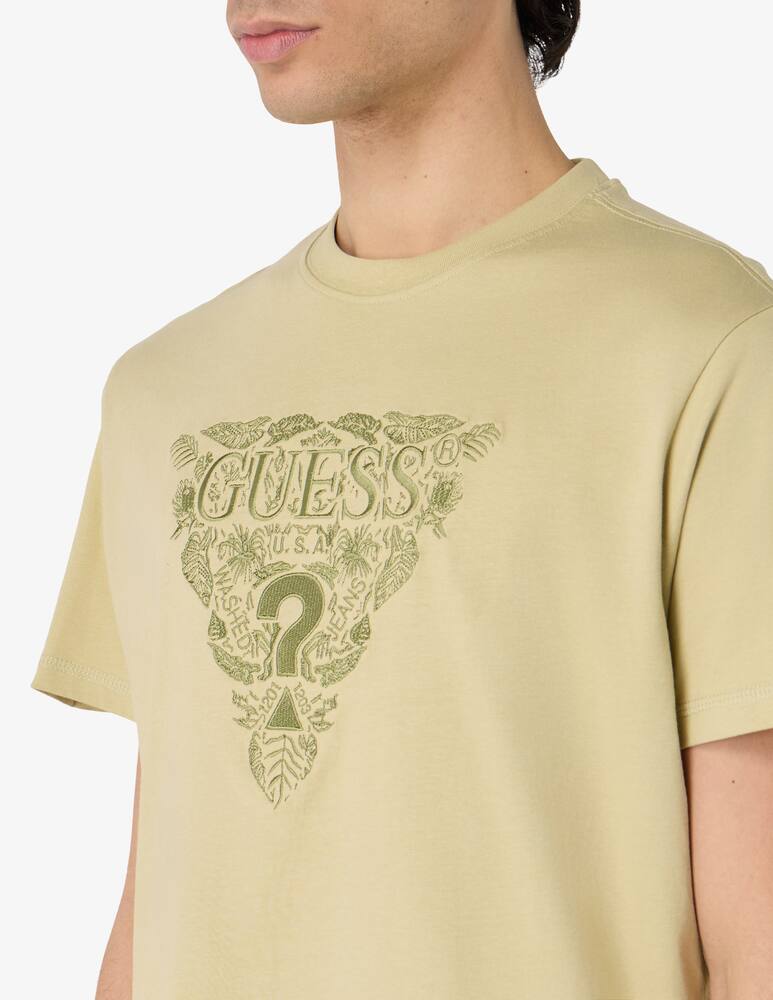 rinascente Guess T-shirt ricamo floreale