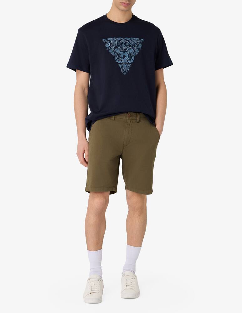 rinascente Guess T-shirt ricamo triangolo