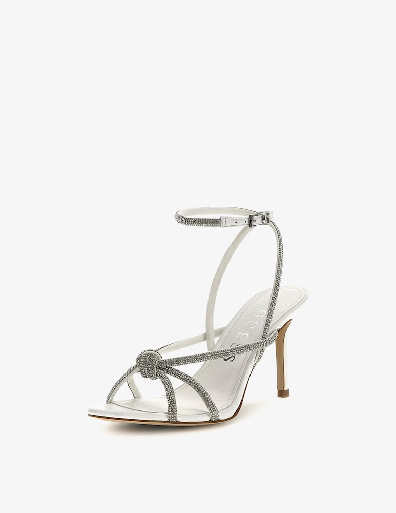 rinascente Guess Merlota crystal heel sandals