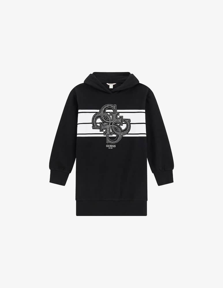 rinascente Guess Hooded logo dress