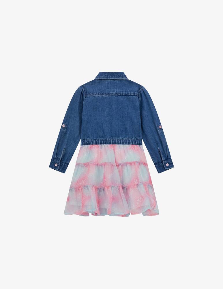 rinascente Guess Denim tulle dress