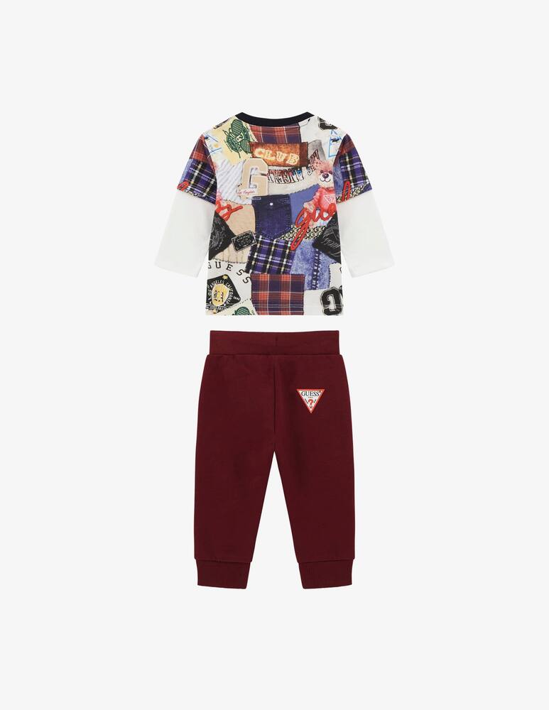 rinascente Guess Graphic t-shirt and jogger set
