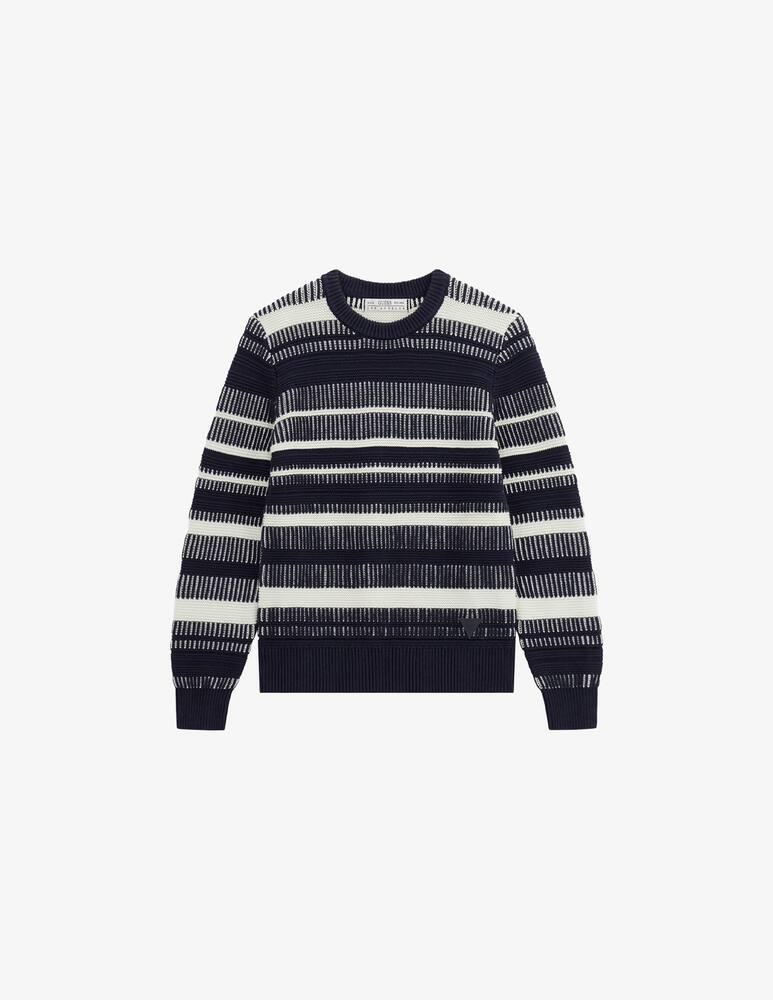 Guess Mini me striped crewneck sweater - picture 1 Guess Mini me striped crewneck sweater - picture 1