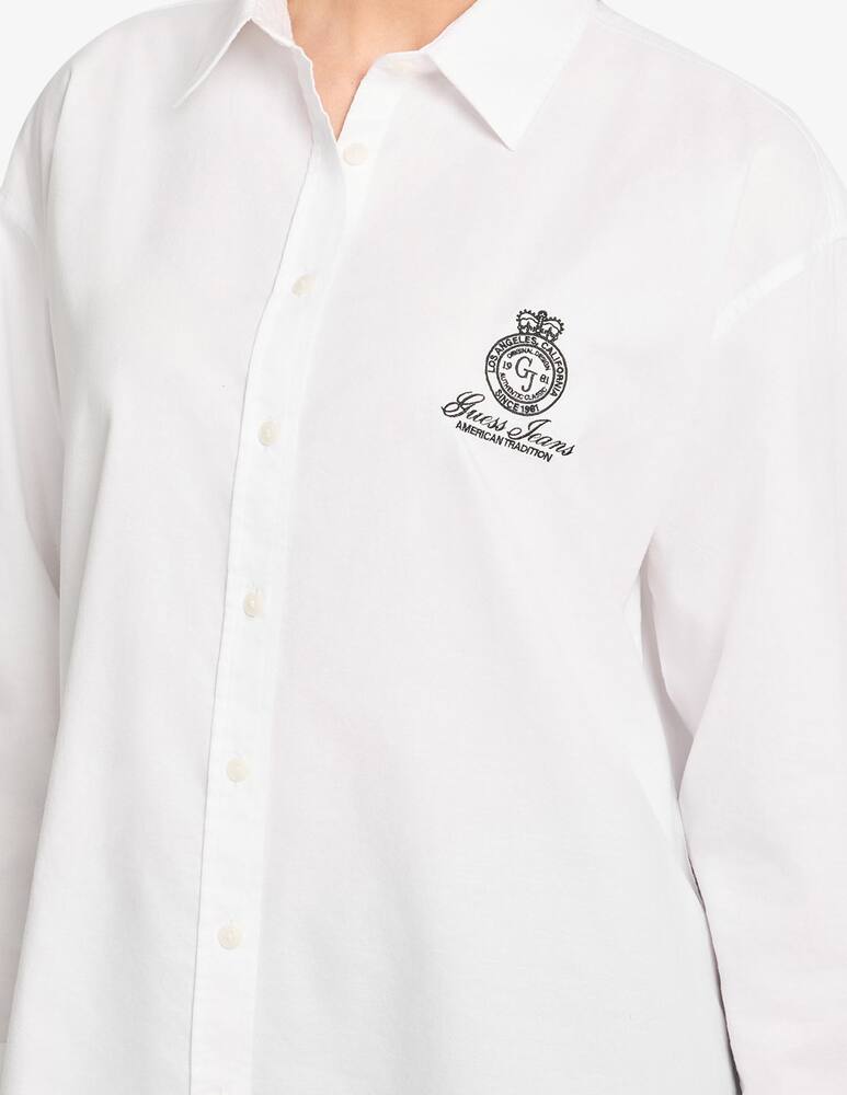 rinascente Guess Jeans Embroidered long sleeve shirt