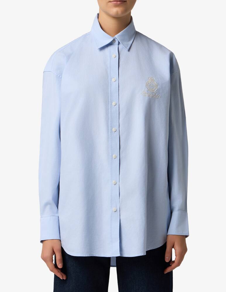 rinascente Guess Jeans Embroidered classic shirt