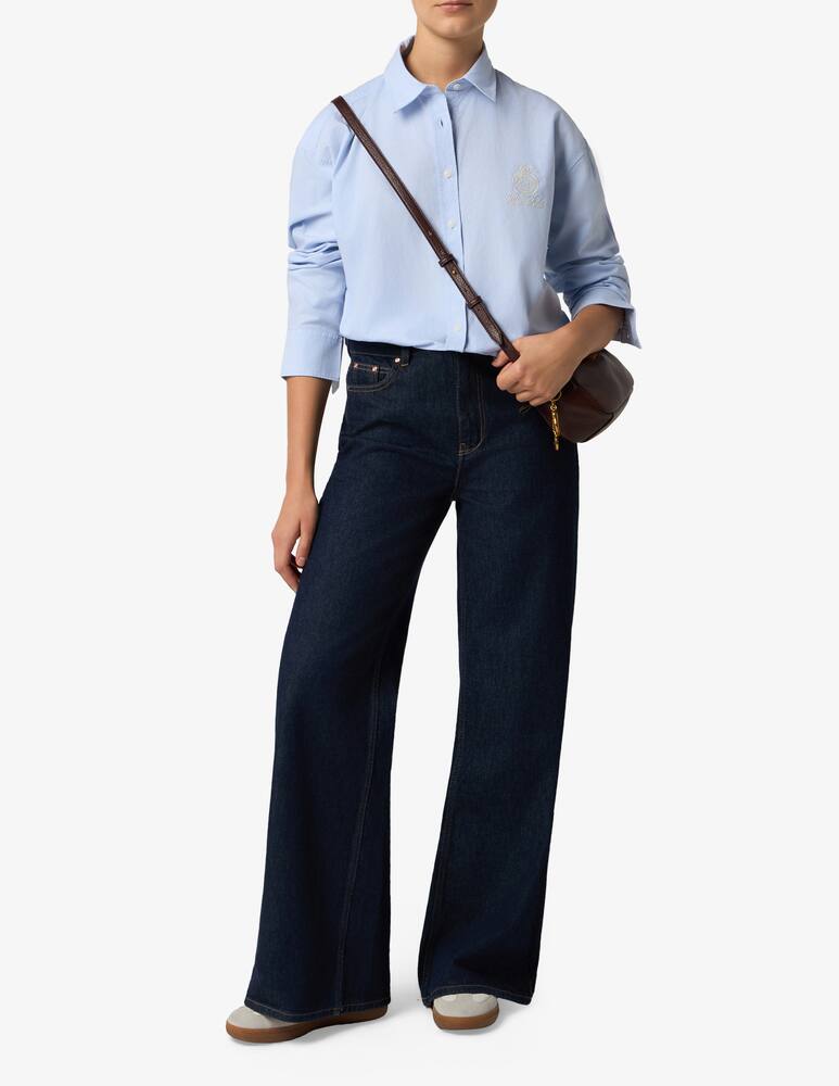 rinascente Guess Jeans Embroidered classic shirt